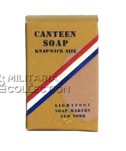 Savon, Canteen Soap, Knap-Sack Size, Lightfoot Soap Makers New York
