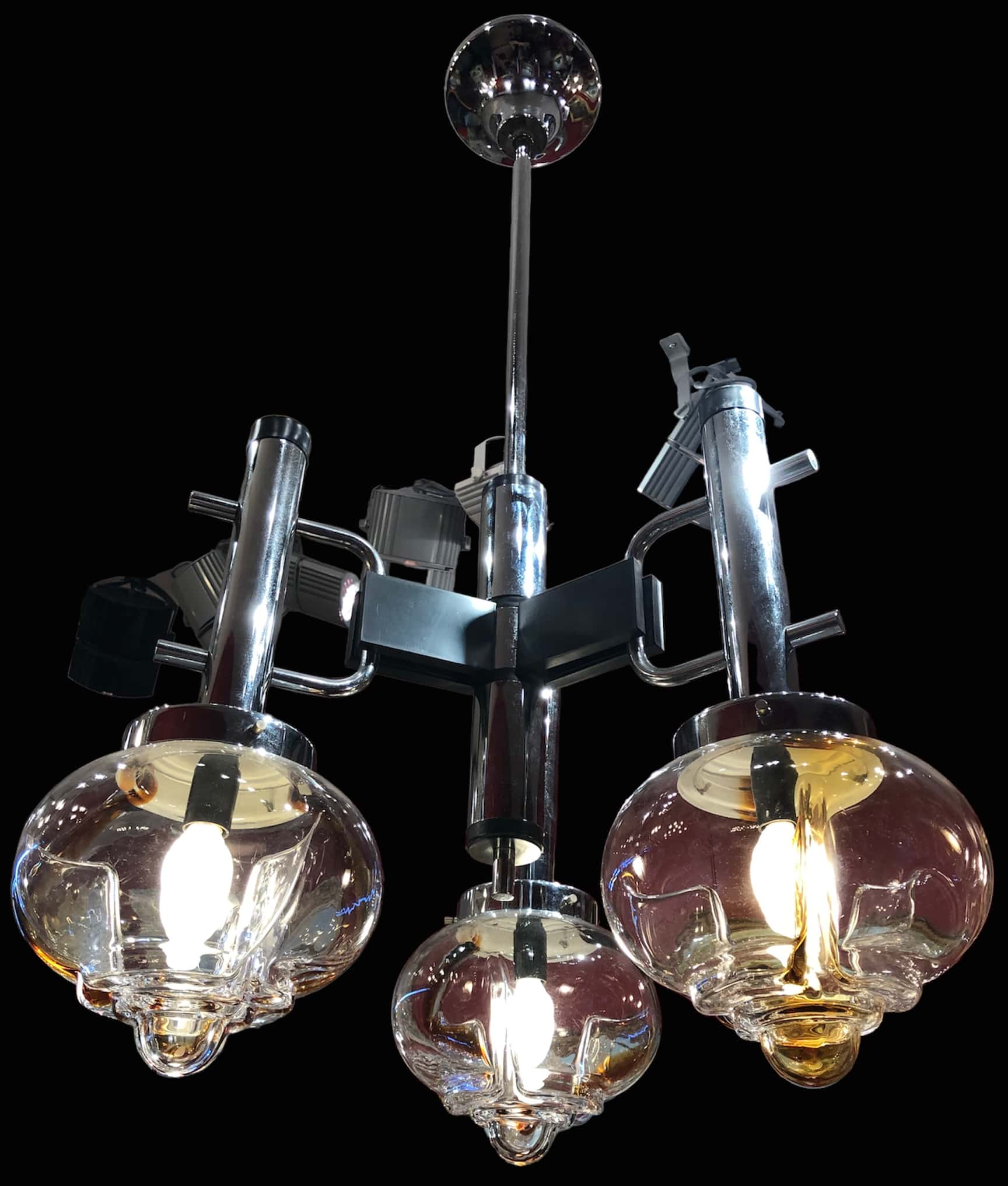 Lustre Mazzega de Murano, 3 lumières