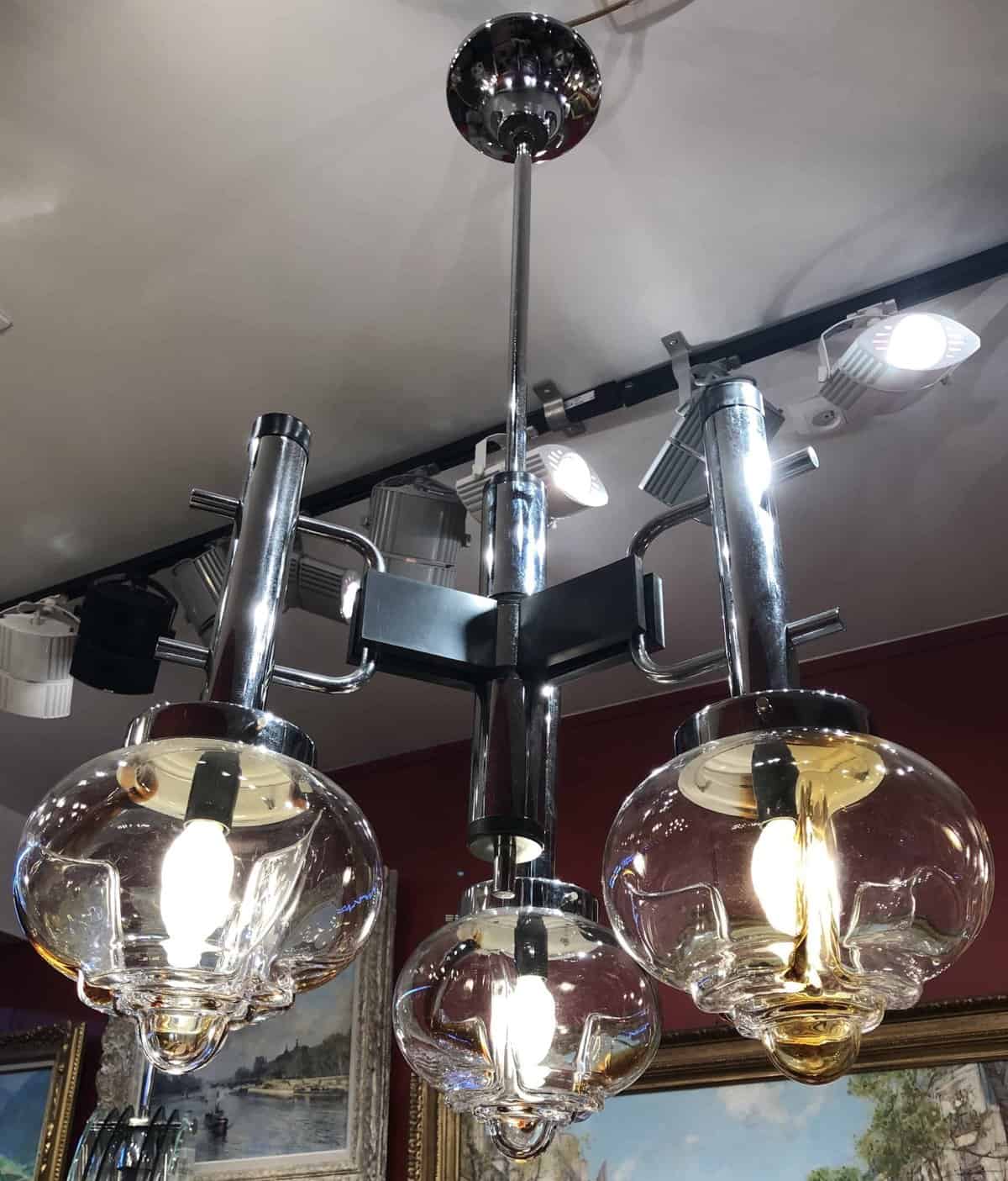 Lustre Mazzega de Murano, 3 lumières - Image 2