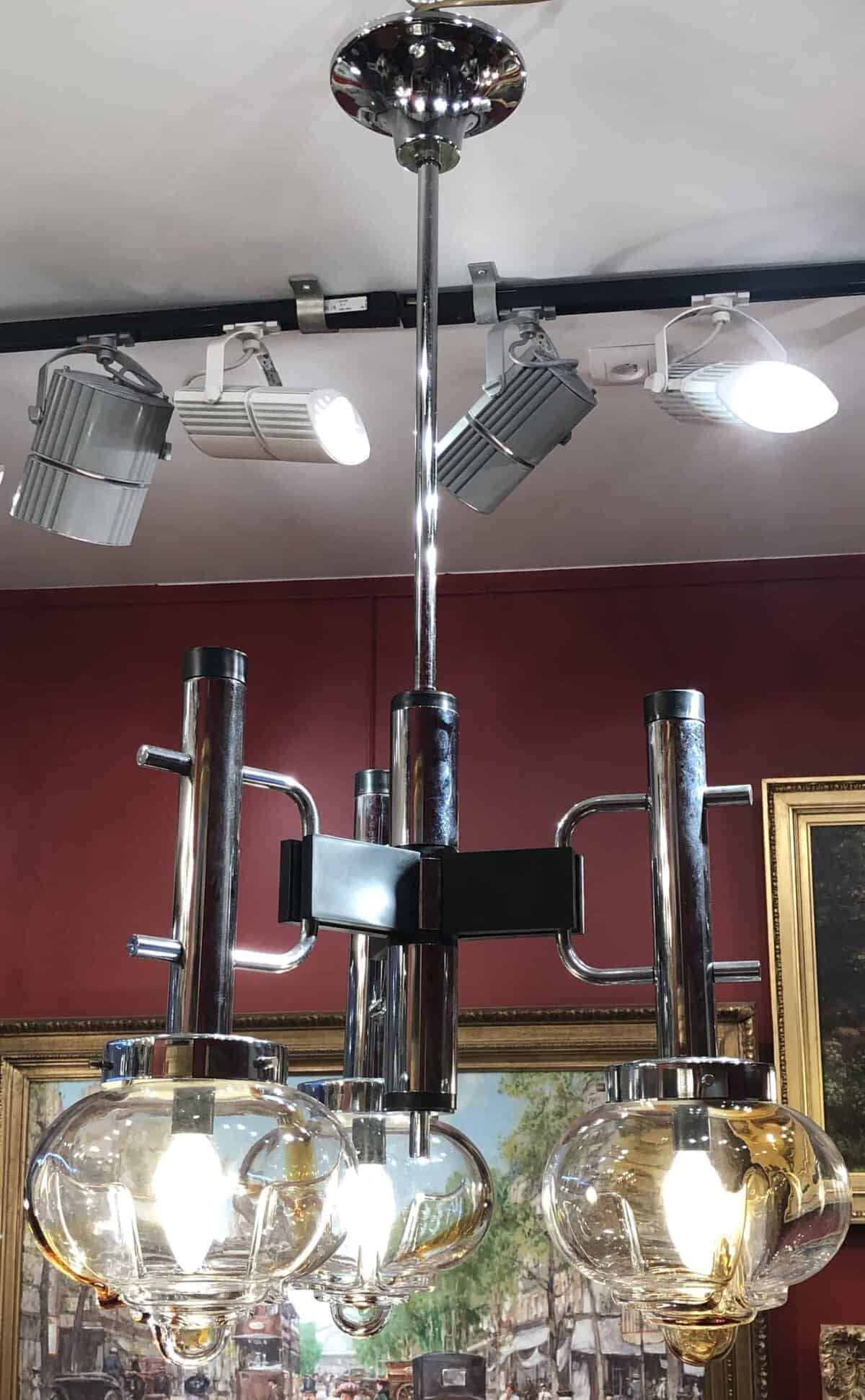 Lustre Mazzega de Murano, 3 lumières - Image 3