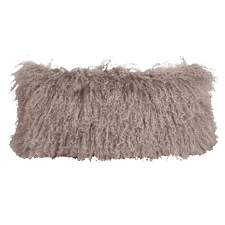 Coussin Chèvre Taupe, 25x50cm | Maison de Vacances
