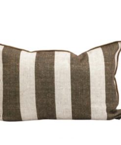 Coussin Outdoor BAYADERE Havane, 40×60 cm | Maison de Vacances