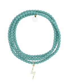 Bijou Éclair Turquoise | Têtes Blondes