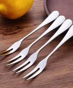 Ensemble Pique Fruits en Inox 6 Pieces