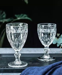 Ensemble Verre en Forme de Coupe 6 Pieces
