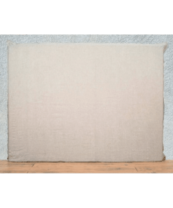Housse Tête de Lit Lin et Coton Naturel LIMY, Différentes Tailles | Haomy