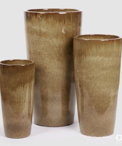 Jarres Meg Coniques Sable, différentes tailles | Jolies Trouvailles