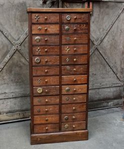 Meuble de métier – 2 colonnes à petits tiroirs N°2