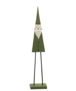 Père Noël Bois vert, Différentes tailles | Jolies Trouvailles