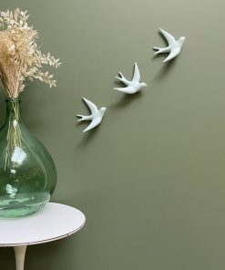 Volage Murale Céramique Vert d&rsquo;Eau | Monochromic