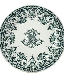 Assiette Plate Extra à l’unité Verte, Les dépareillées Vertes | Gien