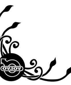 Décoration vitres latérales Volvo