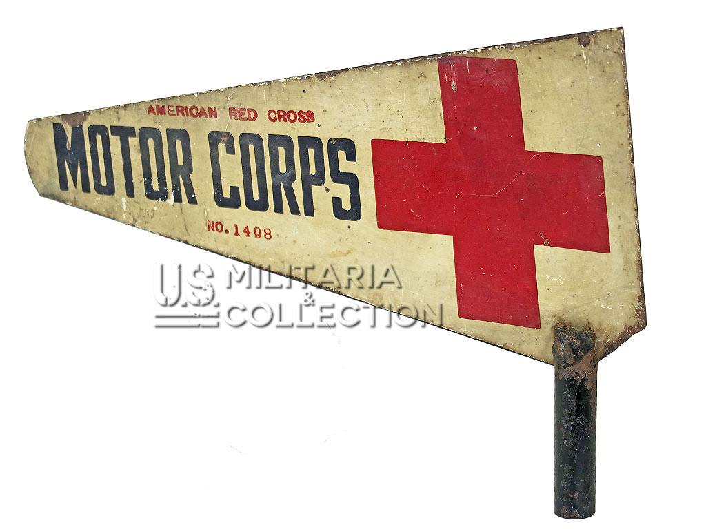 Fanion en métal, American Red Cross Motor Corps - Image 3