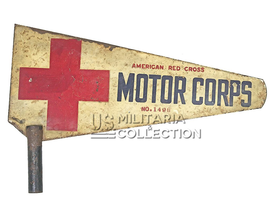 Fanion en métal, American Red Cross Motor Corps - Image 4