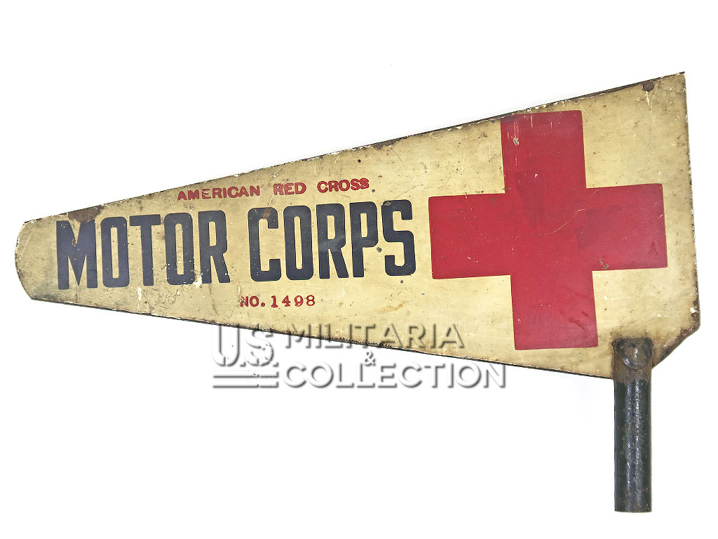 Fanion en métal, American Red Cross Motor Corps - Image 5