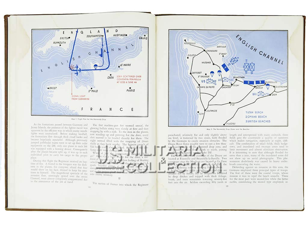 Livre, History of The 508th Parachute Infantry, 508th PIR, édition originale - Image 8
