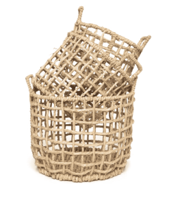 Panier CUA, différentes tailles, Artisanat Indonésien