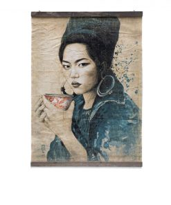 Toile Pause Thé Hmong, 90x120cm | Alfonz